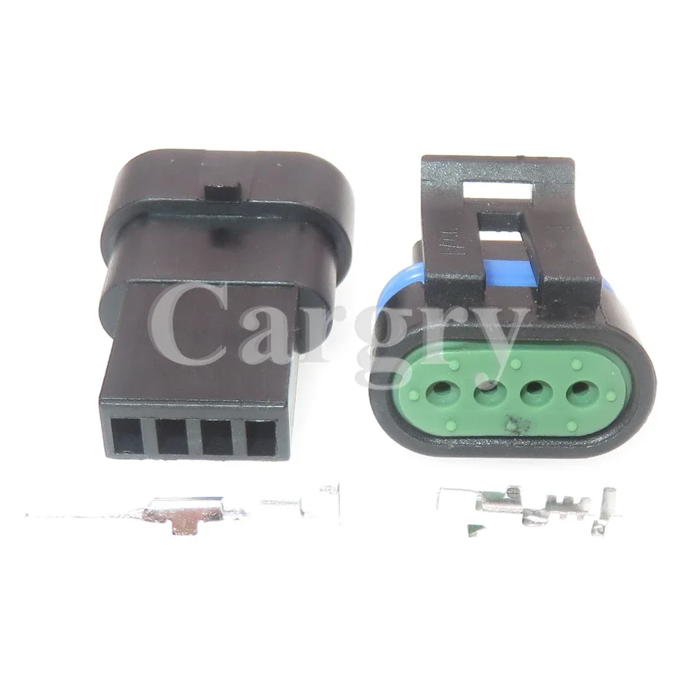 1 مجموعة 4P 12162190   موصل مستشعر ضغط مدخل السيارة لـ Buick AC الجمعية السيارات الخمول سرعة المحرك الأسلاك محطة المقبس