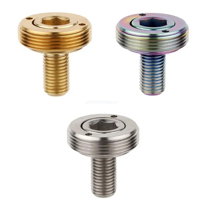 Boulons fixation du support inférieur vélo route, boulons fixation du bras manivelle Hexagonal 8x15mm