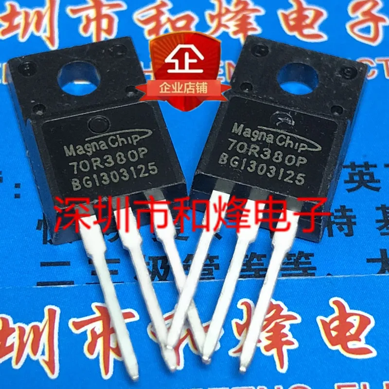 

Original 6PCS/lot 70R380P MMF70R380P TO-220F 750V 11A