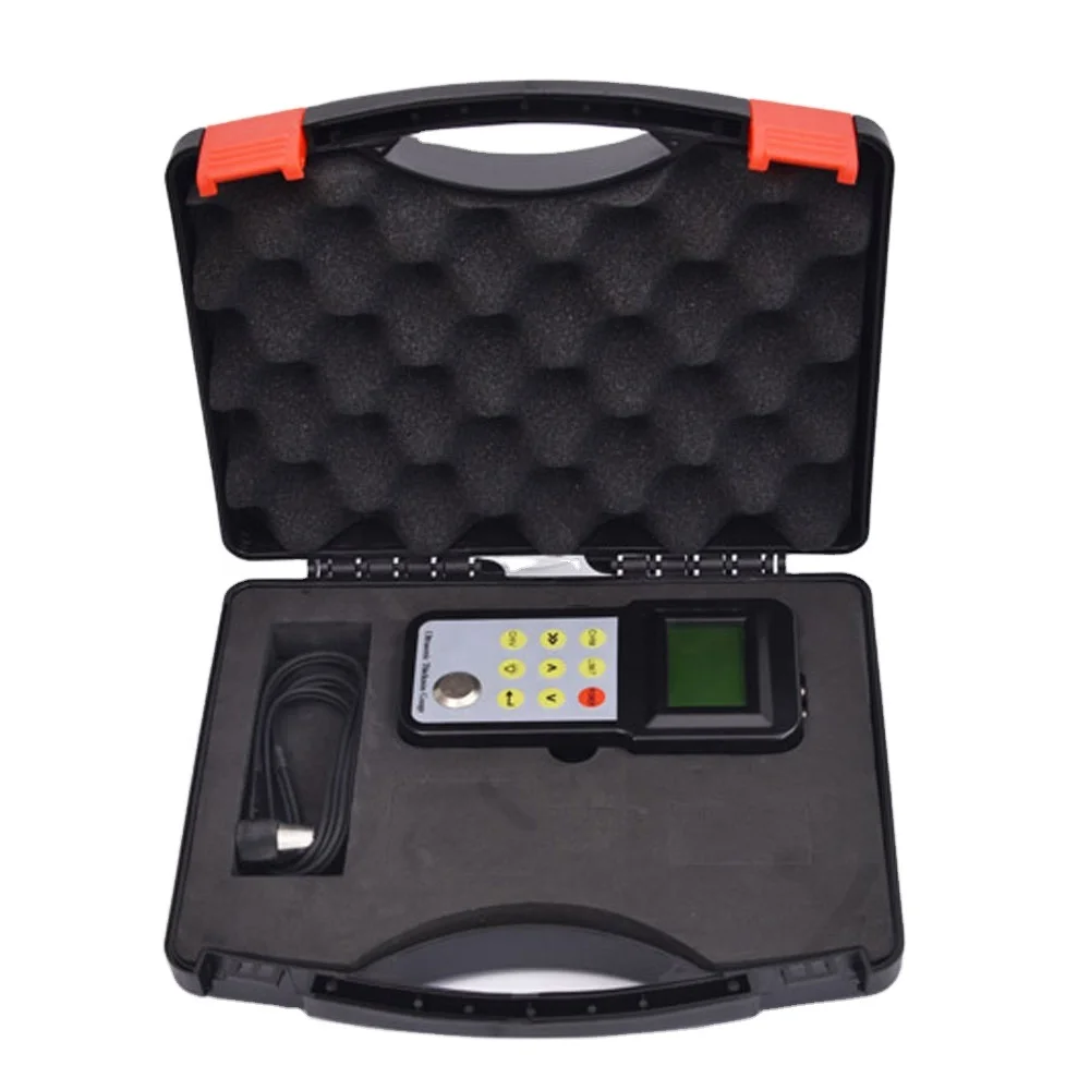 ETC-098 Digital Ultrasonic thickness gauge meter used metallurgy shipbuilding aviation 0.75-300.0mm Ultrasonic thickness tester