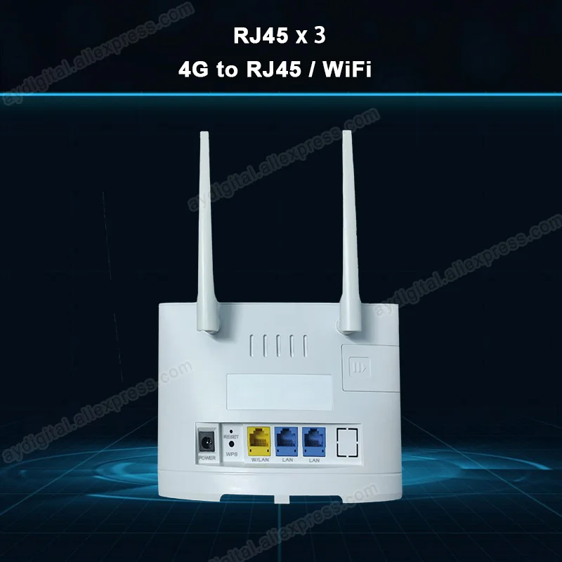 4G SIM card router LTE wifi router 4G modem Hotspot RJ45 wireless router 4G CPE