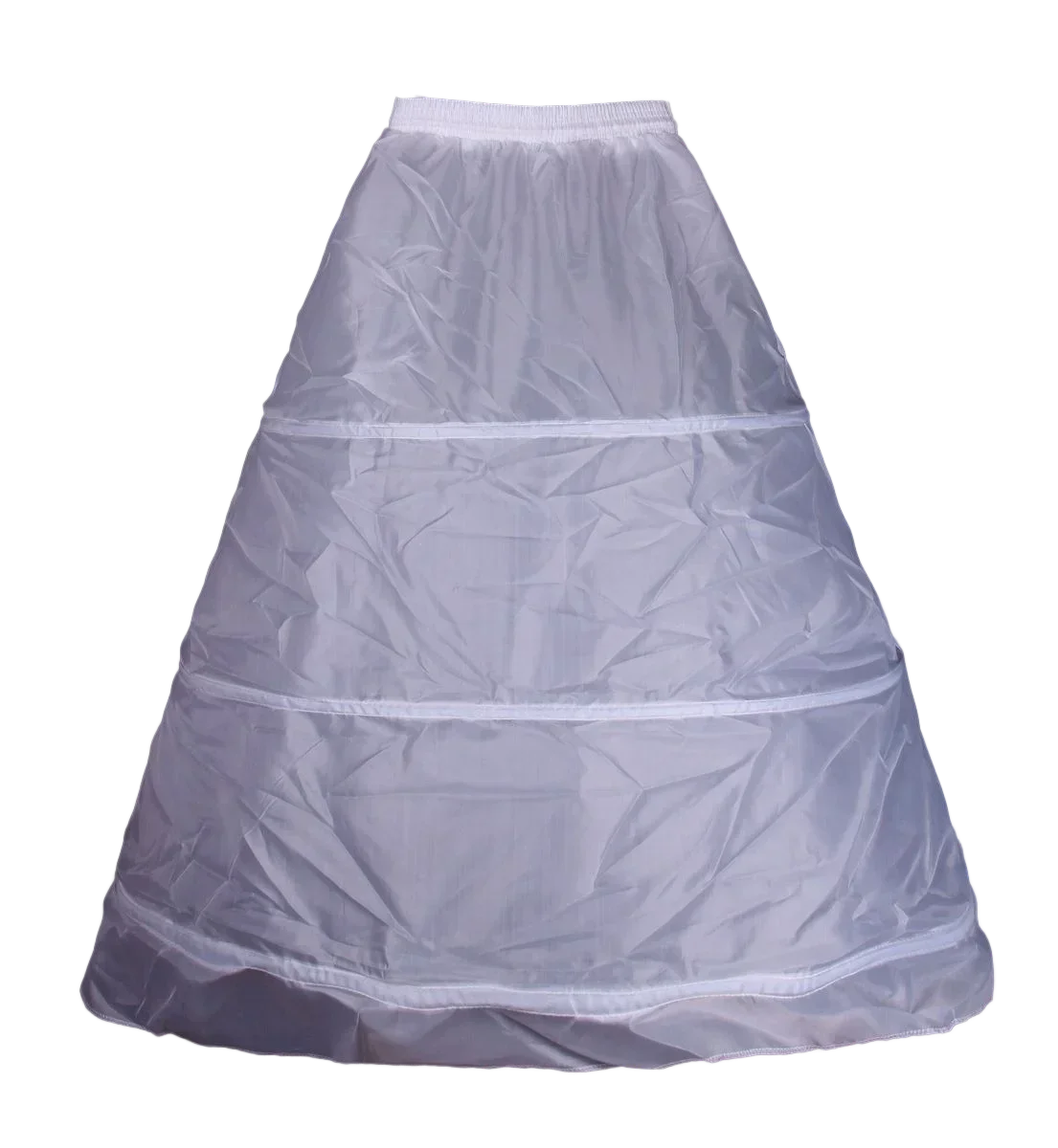 

Women 3 Hoops A-Line Petticoat Drawstring Weddi Brand Cheap Sale Venue Adjustable Waist