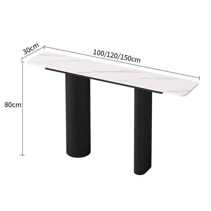 

Table Simple Cream Wind Versatile Entryways Cute Design Console Tables Easy Storage Home Konsola Stolik Living Room Furniture
