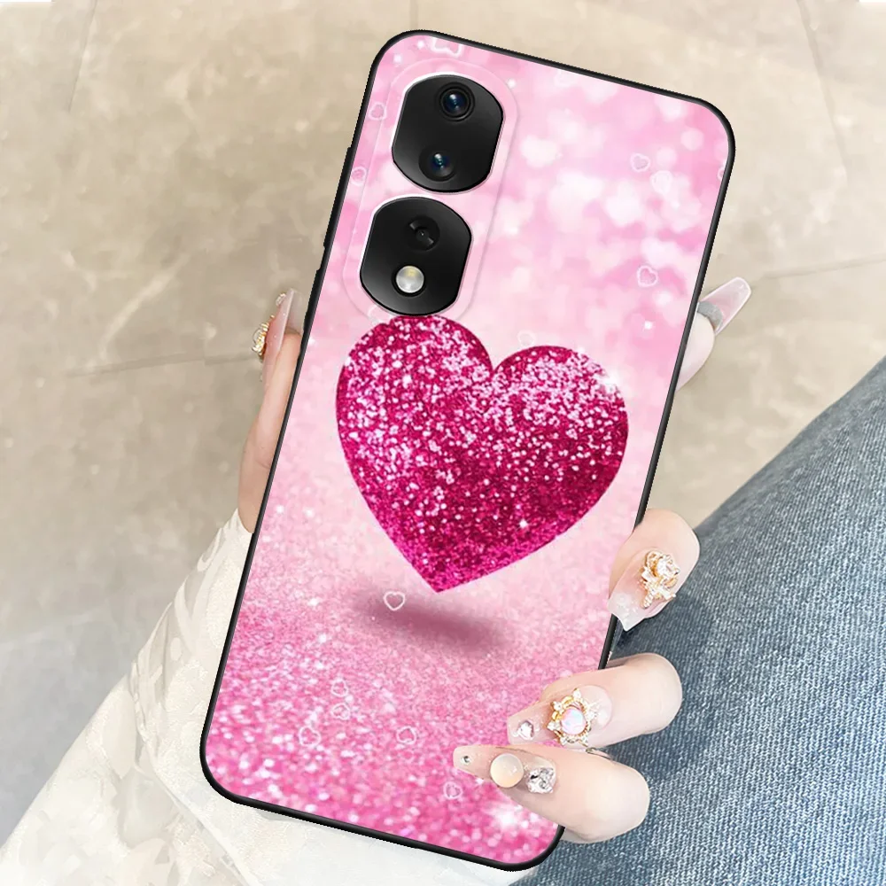 Case For Honor 90 Pro Coque For Honor90 Bumper TPU Soft Silicone Funda Phone Case For Huawei Honor 90 Lite Funda Back Cover