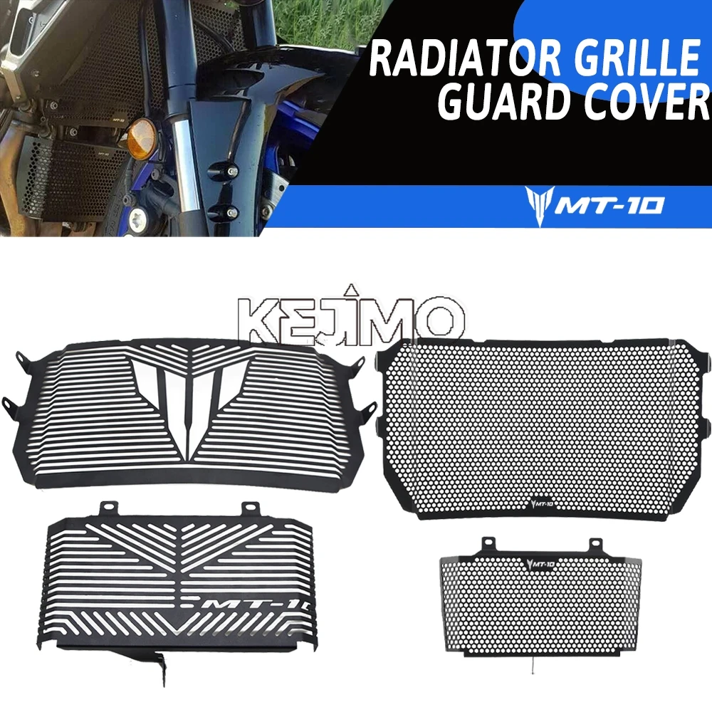 

MT10 SP 2025 For Yamaha MT-10 MT FZ 10 FZ10 FZ-10 2016~2024 Motorcycle Radiator Grille Guard Oil Cooler Cooling Cover Protection