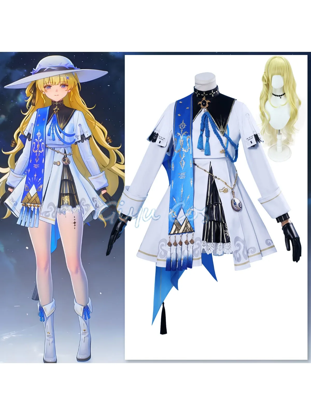 Wuthering Waves Phoebe Cosplay Kostuum Volwassen Carnaval Anime Halloween Party Kostuums Uniform - afbeelding 2