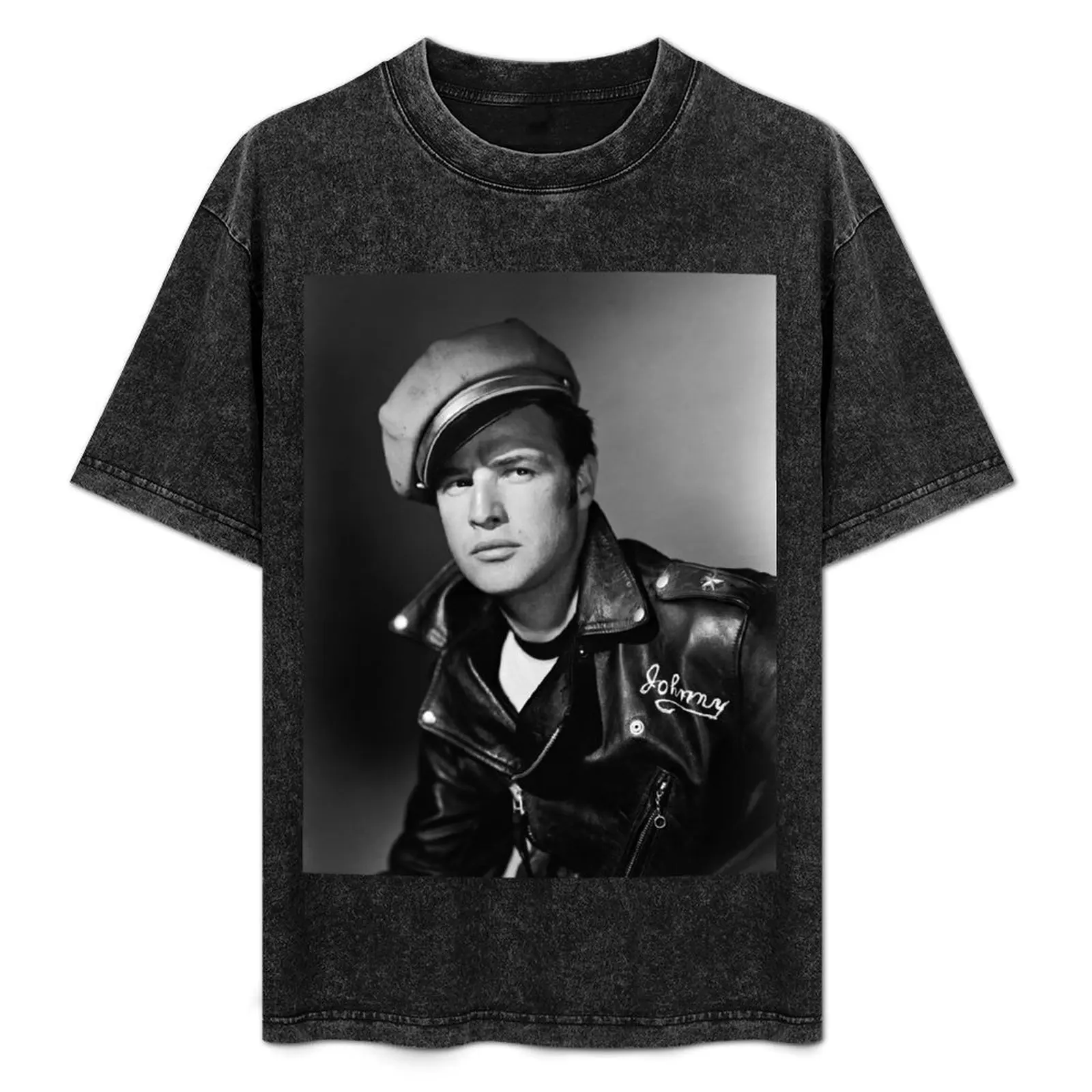 

Marlon Brando the Wild One 1953 T-Shirt Classic Graphic Short Sleeve Top