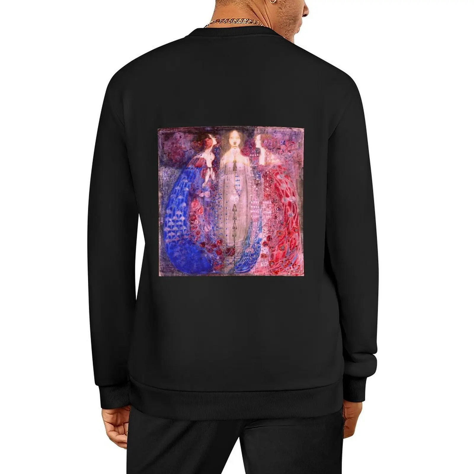 

Margaret Macdonald Mackintosh The Three Perfumes Pullover mens designer clothes autumn autumn new products sweatshirt men