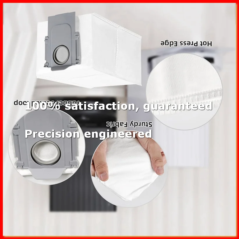 

20PCS Mop Pads Dust Bag for Q S/Q Pro/Q Maxv/Q Master/Q Plus/Q Curv Vacuum Parts-A09G