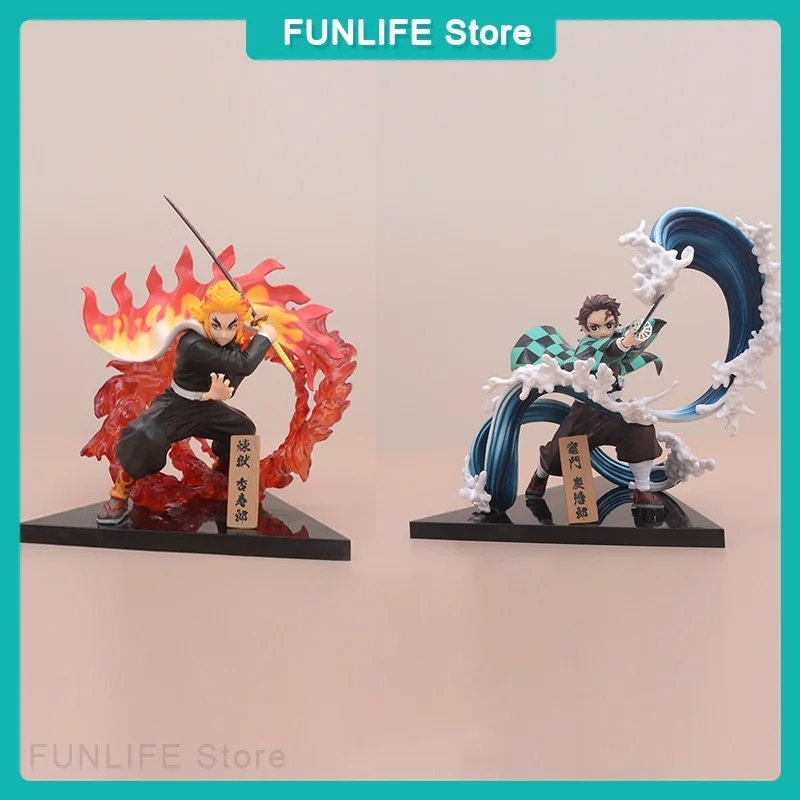 ros-シリーズ竈門炭治郎煉獄杏寿郎フィギュア-23-センチメートルアニメ周辺-pvc-模型玩具装飾グッズ飾り誕生日ギフト
