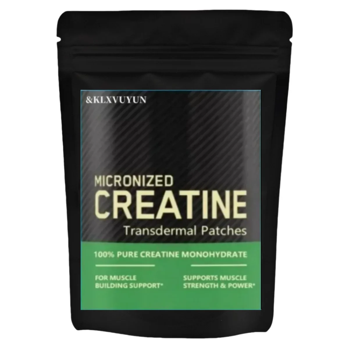 

Creatine Monohydrate Transdermal Patches- Support Muscles, Cellular Energy and Cognitive Function - 32 Patches/bag