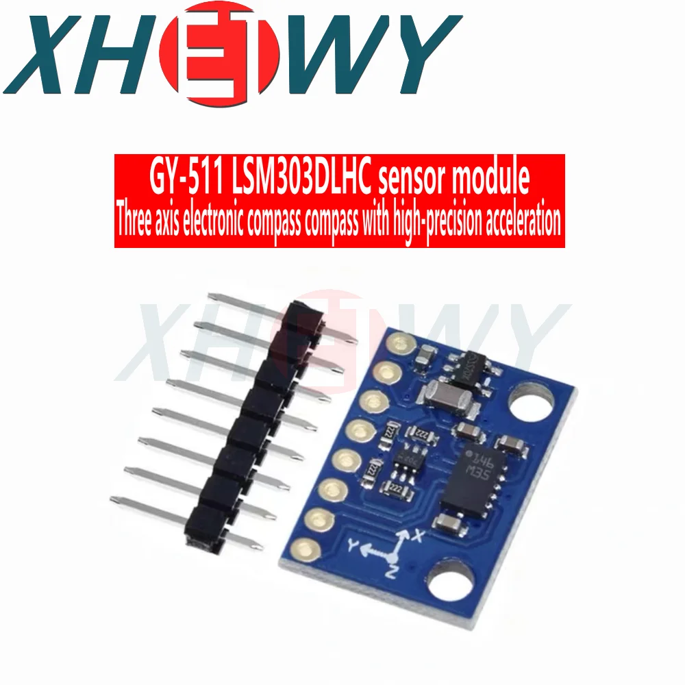 GY-511 LSM303DLHC Module e-Compass 3 Axis Accelerometer + 3 Axis Magnetometer Module Sensor