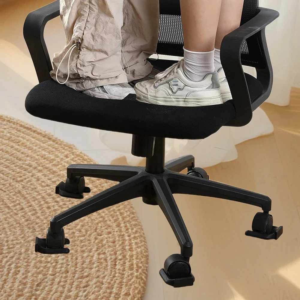 4 Uds. Posavasos para muebles, tapón para rueda de silla, patas de rodillo para silla, ruedas para muebles, almohadillas antideslizantes, protectores de suelo