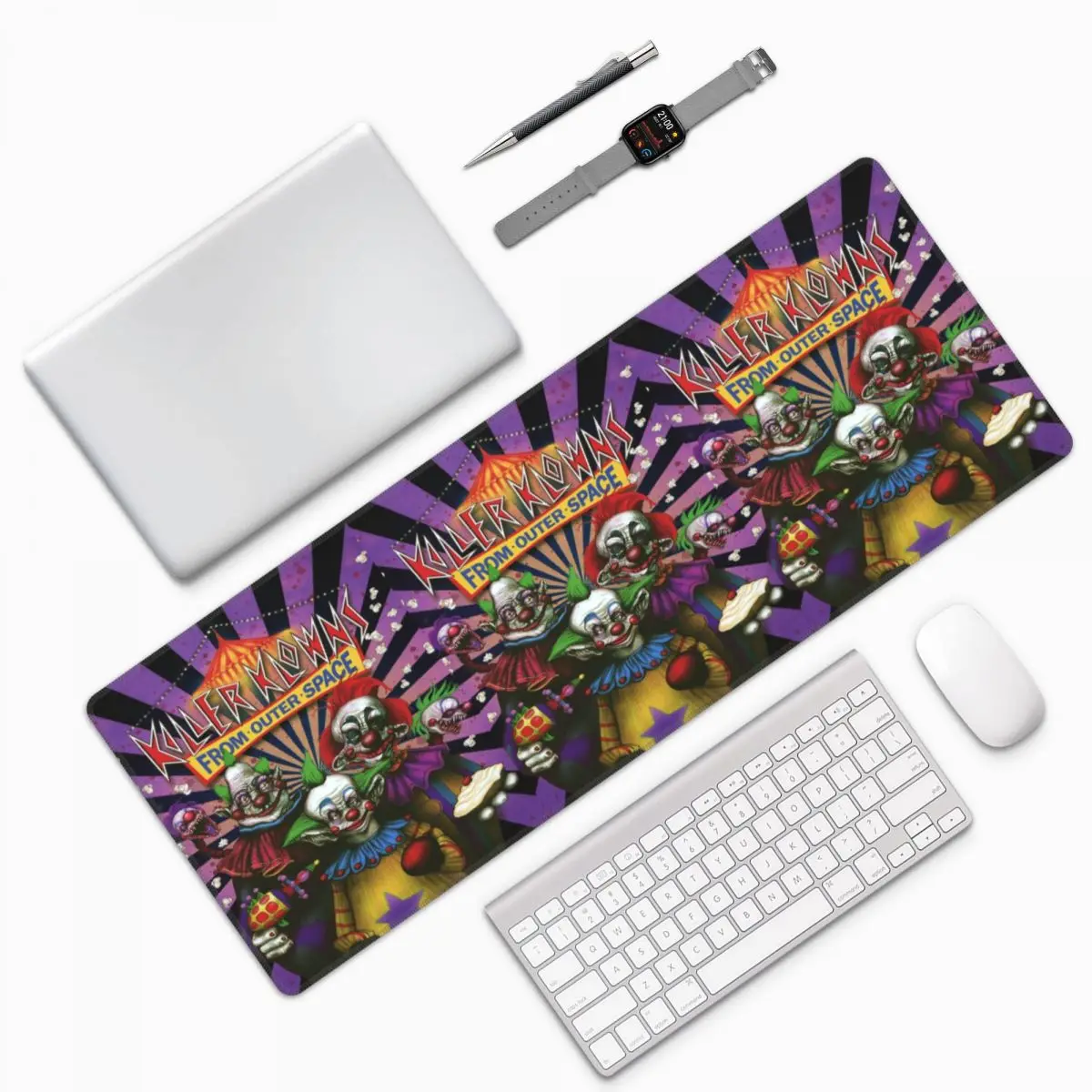 Killer Klowns From Outer Space Large Mouse Pad Computer Keyboard Mouse Mat Gamer PC Laptop Desk Mat Table Mats