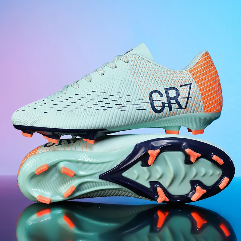 

Men Soccer Shoes Society Cleats Professional Top Quality Football Field Boots Outdoor Long Spikes Unisex Studded Women Sneaker