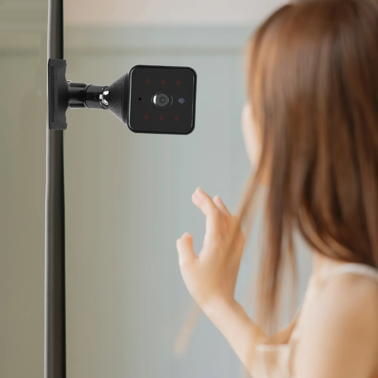 

2Pcs Desk Clamp Holder Heavy Duty Metal Clip for Camera Phone Laptop Monitor Mounting Bracket with Rubber Protection Pad