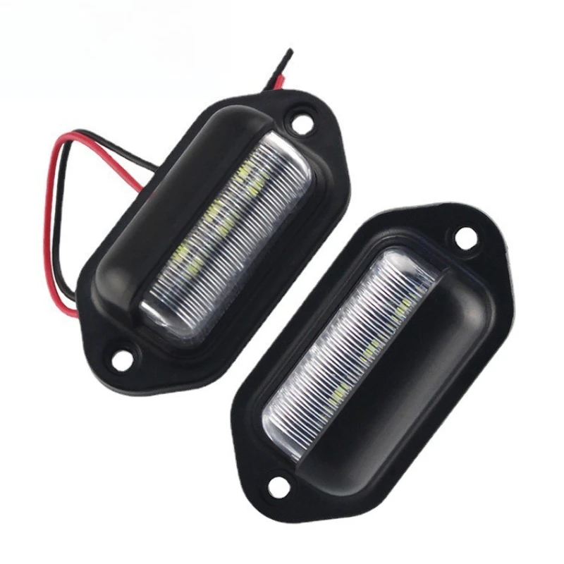 LED Car License Number Plate Lights Waterproof Tail Light Refit DC12-24V Side Lamp Bulbs Universal Truck RV Trailer Tail - Image 6