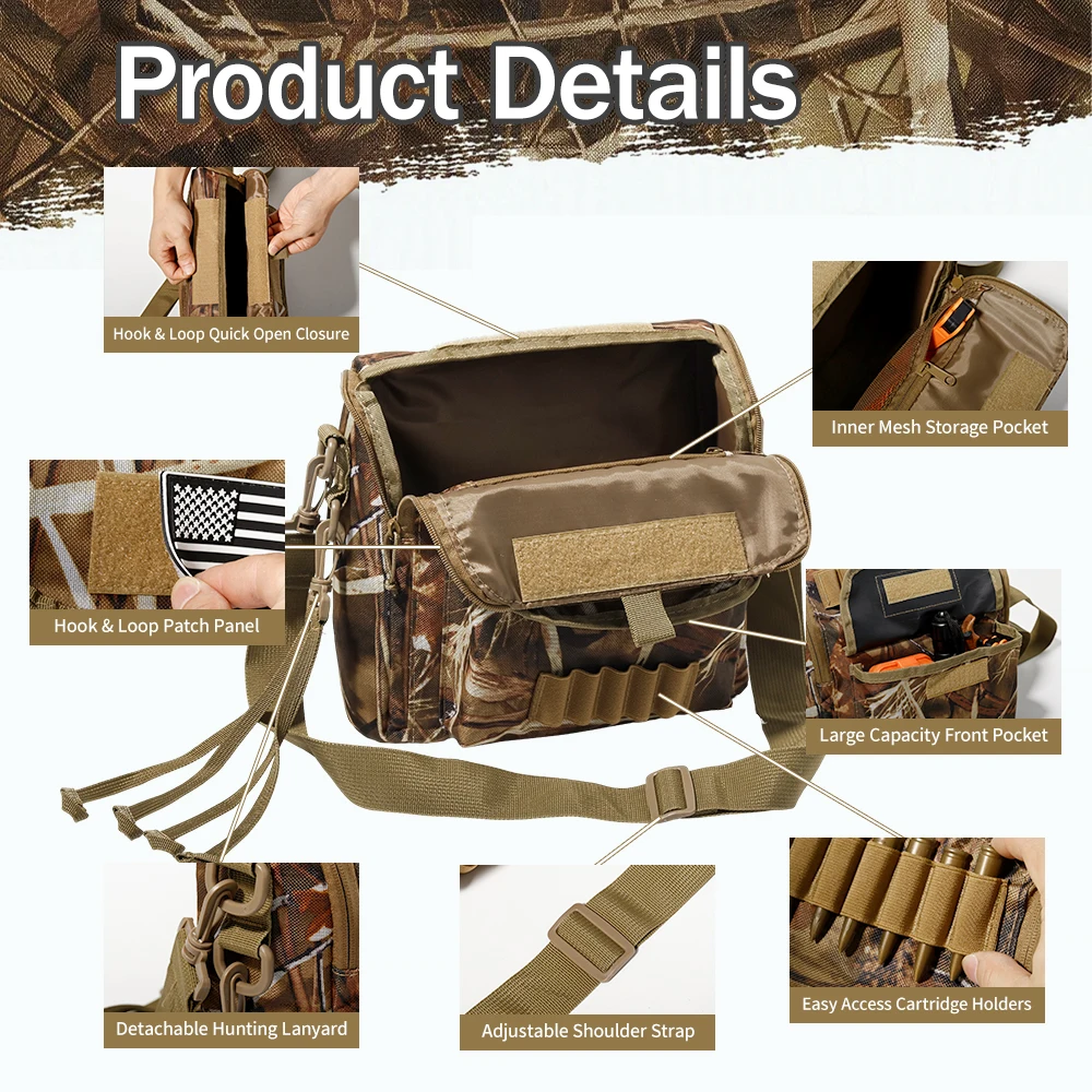 Большая тактическая сумка-месс – обзор и цена Outdoor Hunting Gear Storage