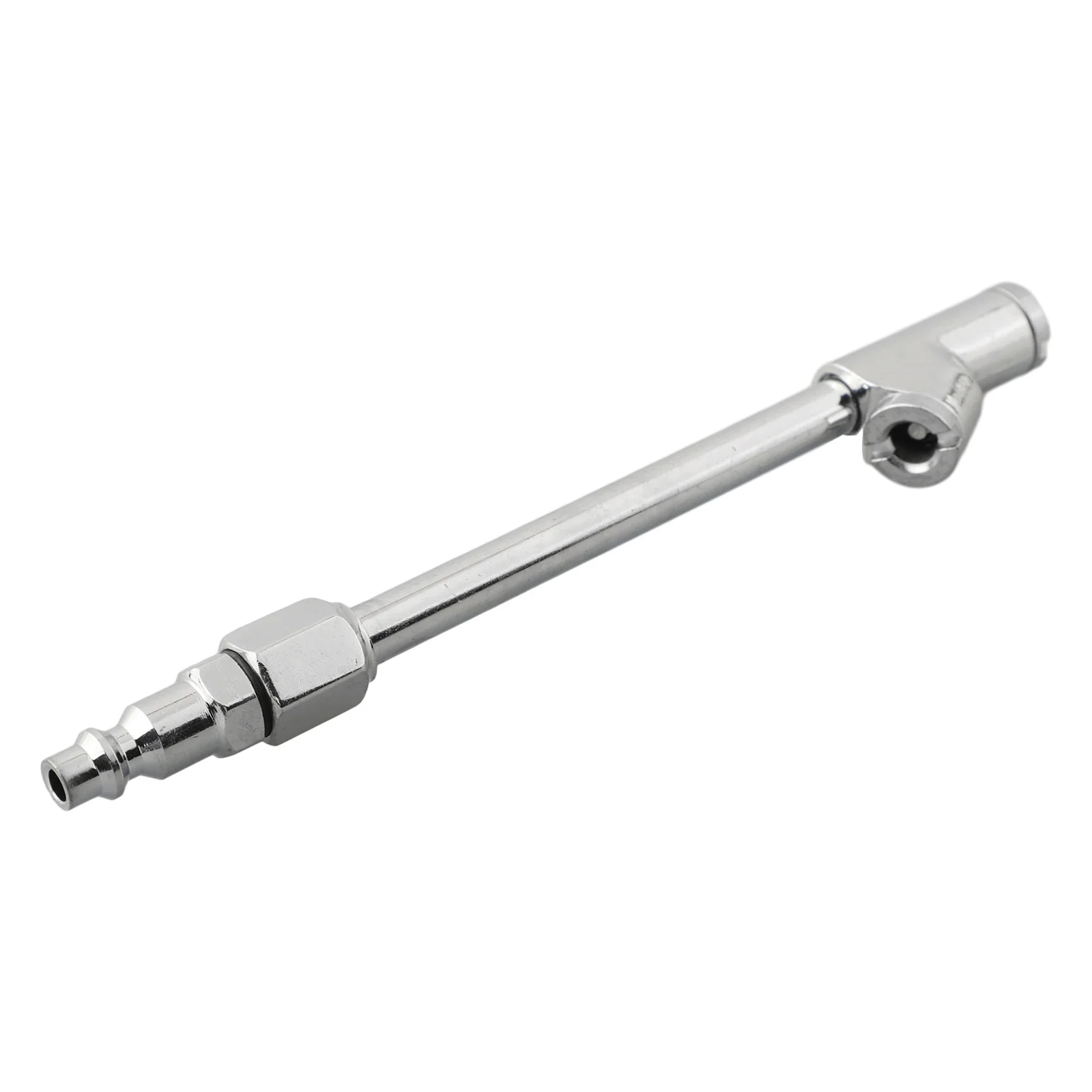 Push-In Style 2 in 1 Tire Inflator Chuck Built for Durability on Heavy Vehicles Including RVs Trucks Buses and Commercial Fleets