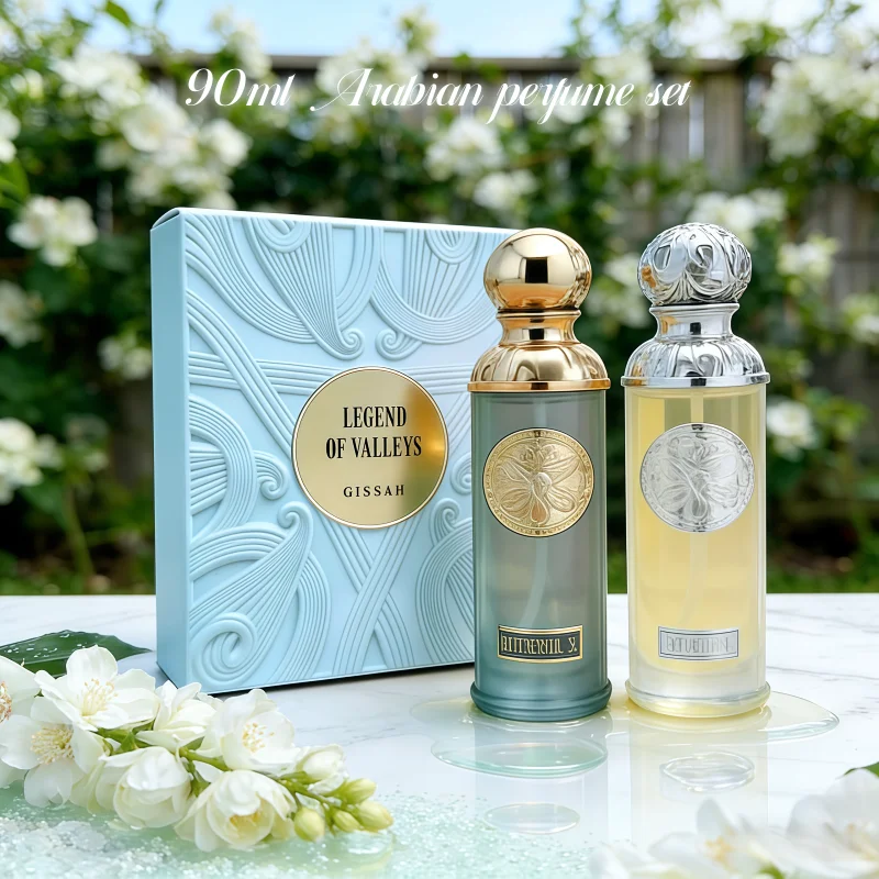 

90ml Unisex Oriental Wood Parfum Long Lasting Strong Fragrance Spray High Quality Arabian Perfume Gift Set Charm Scent