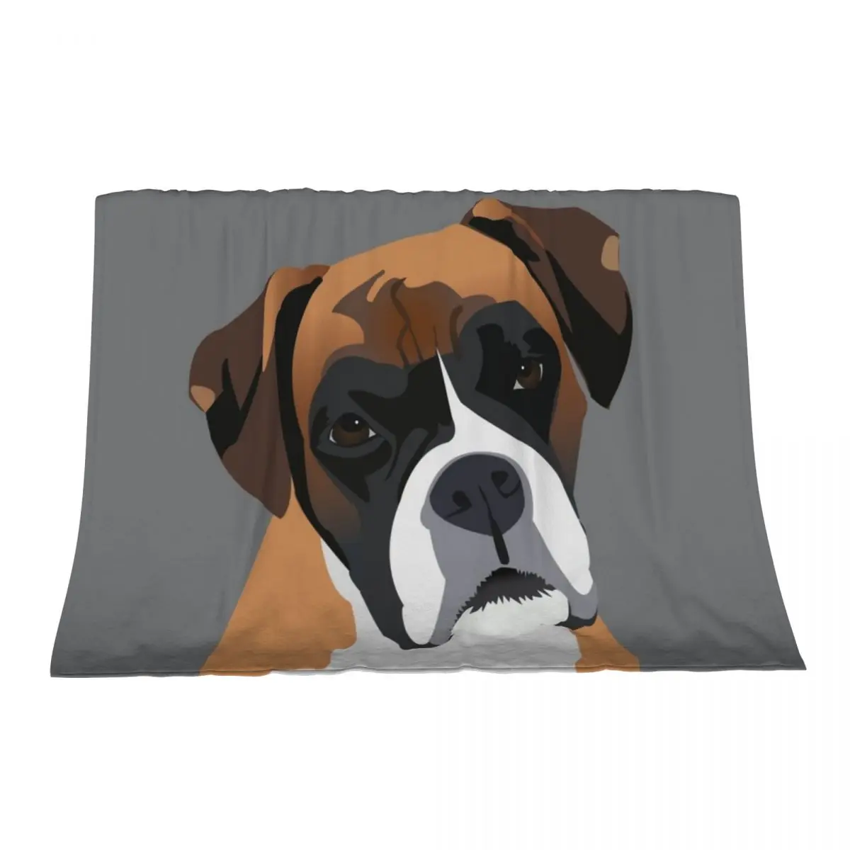 

Boxer Throw Blanket Multi-Purpose warm for winter Cute Blankets