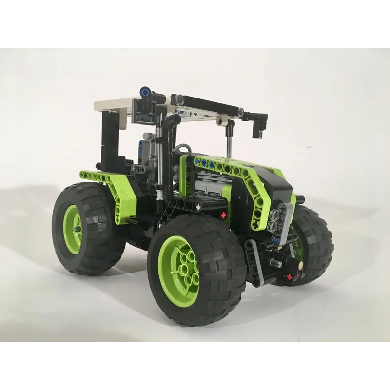 

MOC-97333 Urban Farm Agricultural Tractor Building Block Model 660 Parts MOC Boys Children's Birthday Christmas Toy Gift
