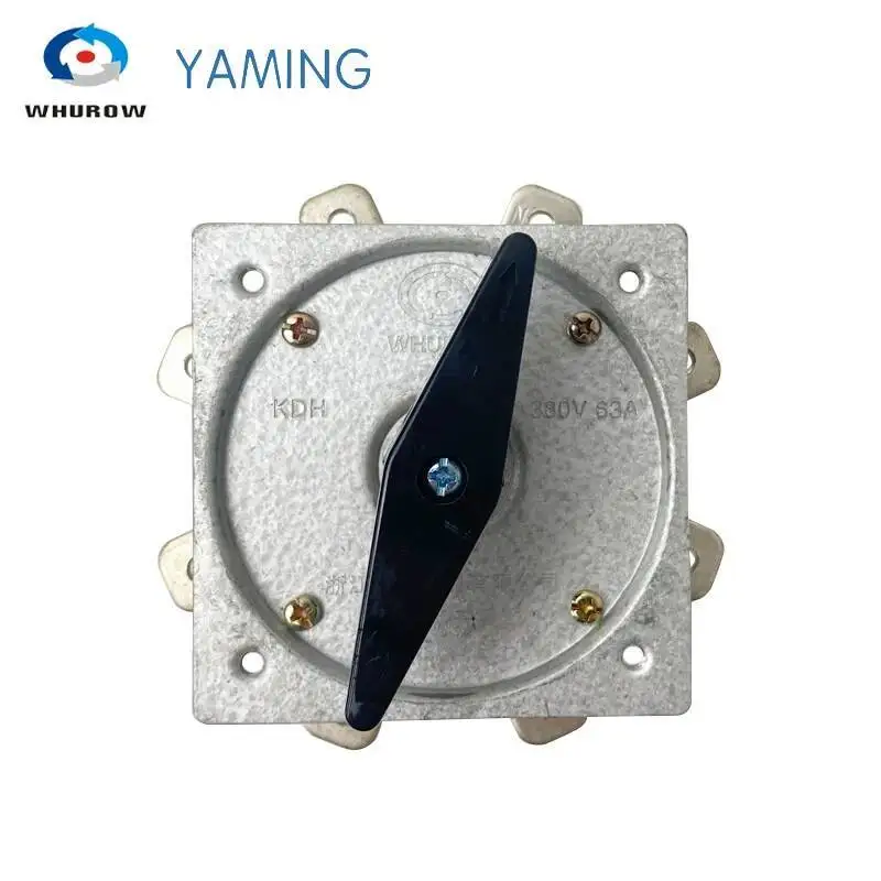 الكهربائية آلة لحام التبديل لحام كاميرا محدد 63A 2 البولنديين الروتاري 8 المراكز KDH-63/2-8 الدورية التحول