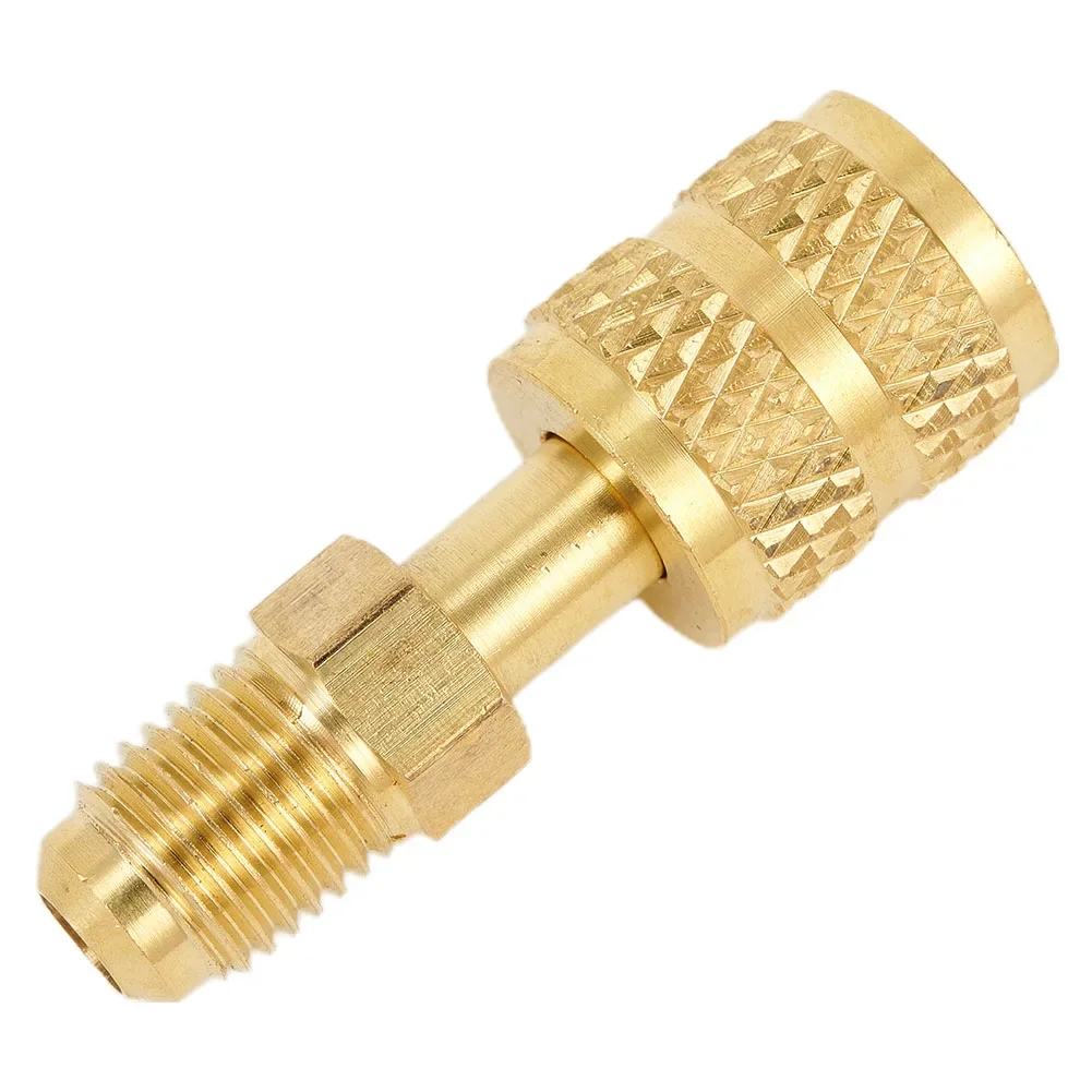 1 Satz Klimaanlage Adapter männlich 5/16 "sae weiblich 1/4" sae für r410/r32 Adapter Klimaanlage Reparatur Fluorid