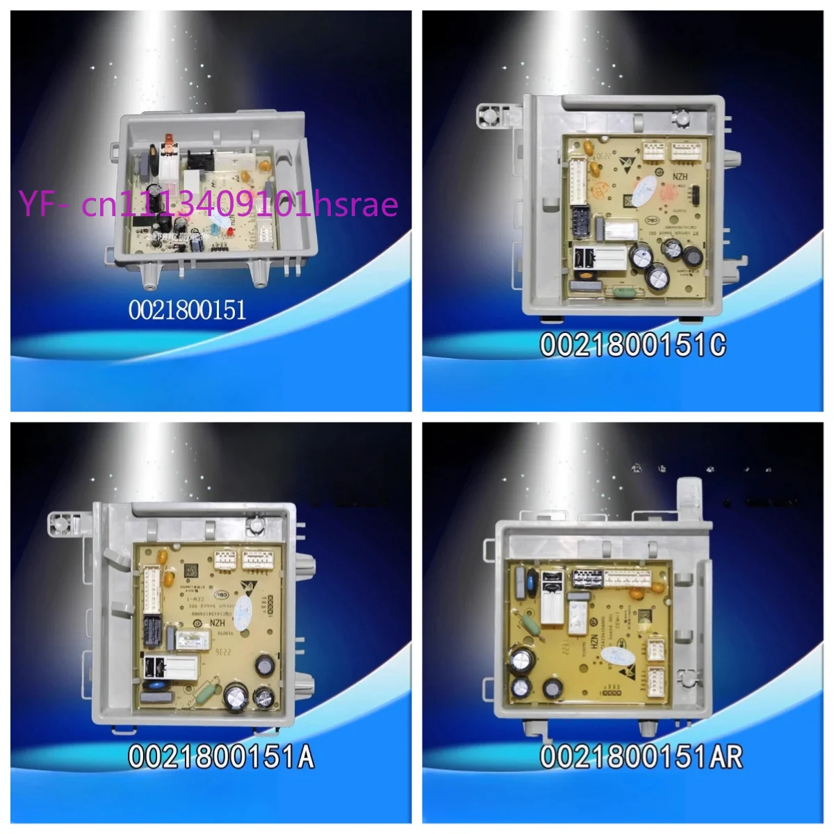 Power Supply Mainboard 0021800151A/C/AR for Haier Drum Washing Machine EG70B829W