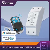 SONOFF RFR2 Wifi Breaker Module Outlets DIY Wifi 433MHz RF Remote Control Switch Smart Home Automation Works With sonoff RM433