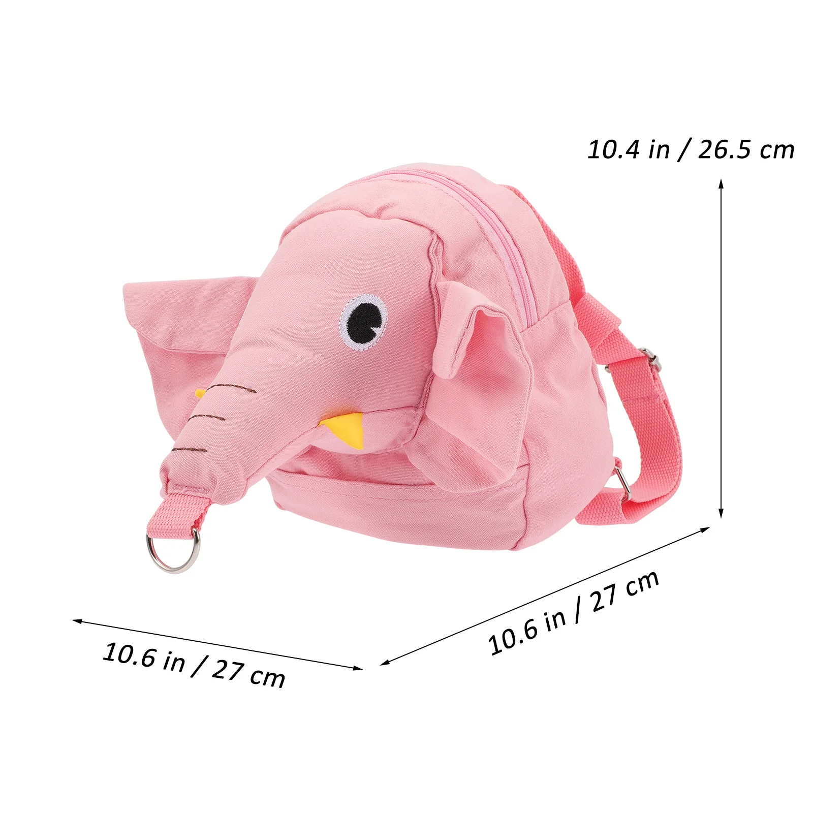 1 conjunto de mochila de elefante para crianças pequenas com coleira, arnês de algodão, coleira leve para evitar perdidas, atividades ao ar livre