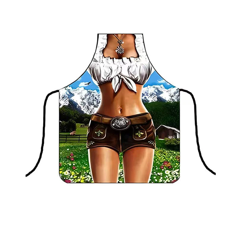 Comfortable Kitchen Aprons for Woman Men Chef Work Apron for Grill Restaurant Bar Shop Cafes Beauty Nails Studios Uniform