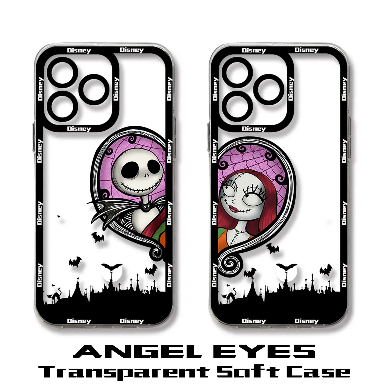 The Nightmares Jacks Disneys Hot Phone Case For Samsung S24 S23 S22 S21 S20 S10 FE Note20 Plus Ultra 5G Clear Soft TPU Cover