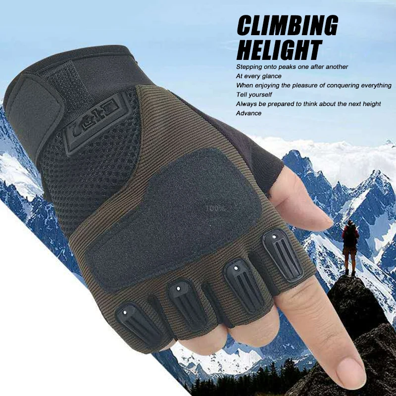 Sports Gloves For Men And Women Cycling, Fitness, Anti Slip, Wear-Resistant Outdoor Gloves