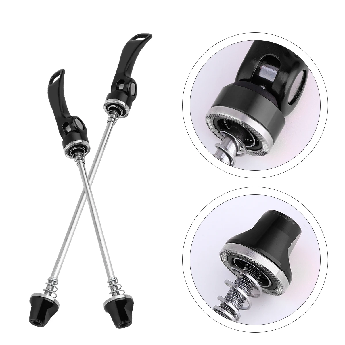 

Bike Quick Release Skewer 157 210Hub Cycling Mountain Accessory Durable Steel Aluminum Hub Skewers Repair Road Practical