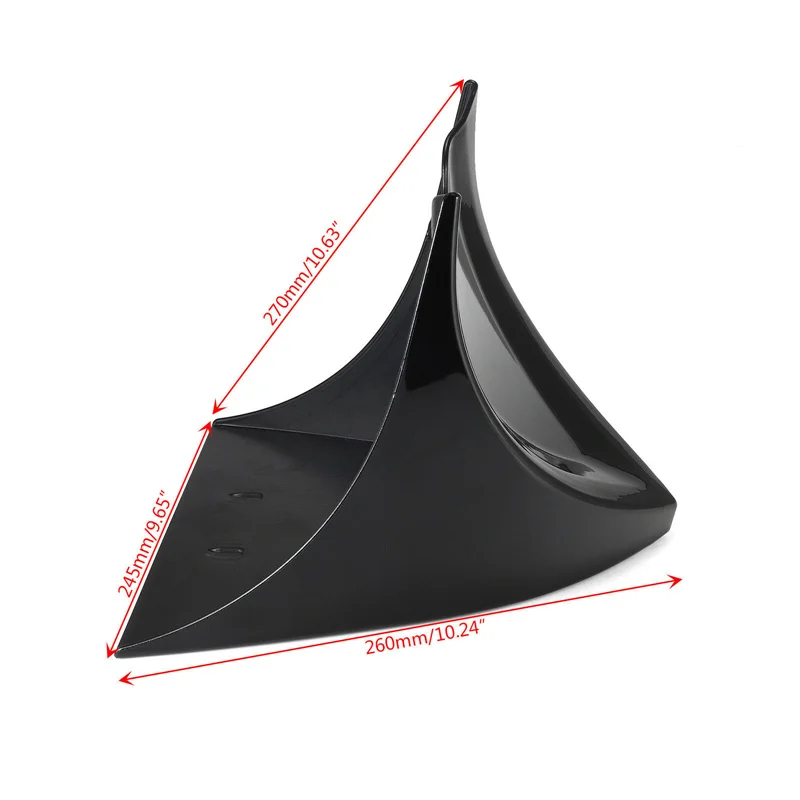 Fit Voor Harley Sportster Fatboy Softail Touring Glide Dyna 2004-2017 Motorfiets Voor Kin Kuip Spoiler Onderste Air Dam Dekking