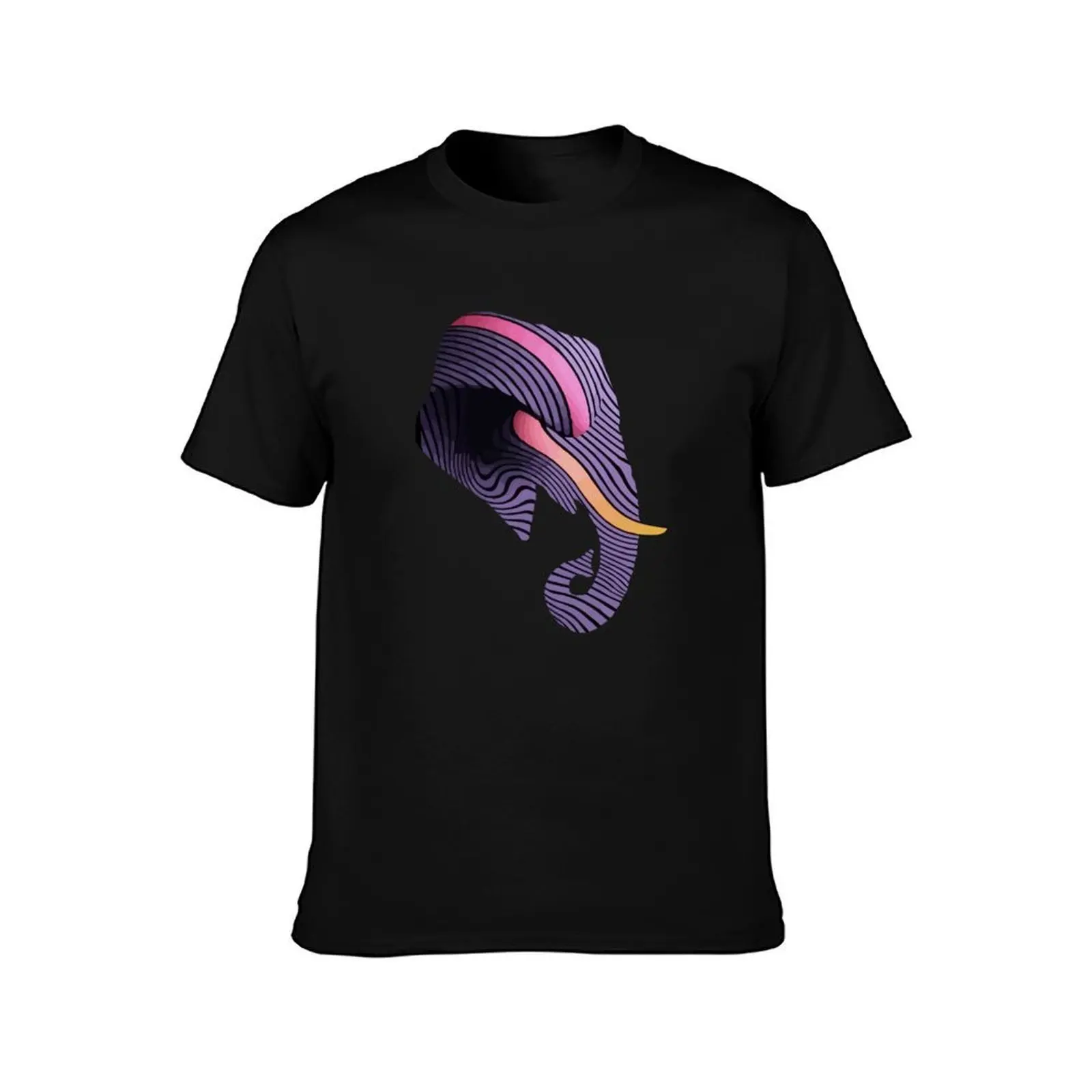 Tame Impala Currents Elephant Sticker T-Shirt Moisture Wicking Quick Dry Tee