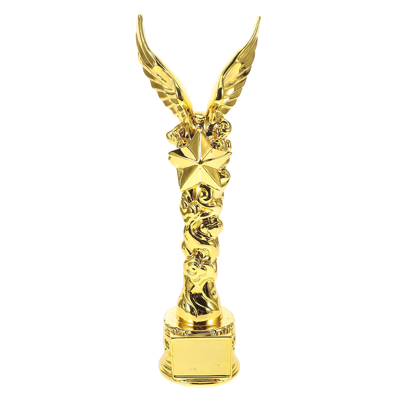 Resin Trophy Award Honor Symbol Competition Prize Commemorative Football Trophy Gift Trophies Bulk Electroplated