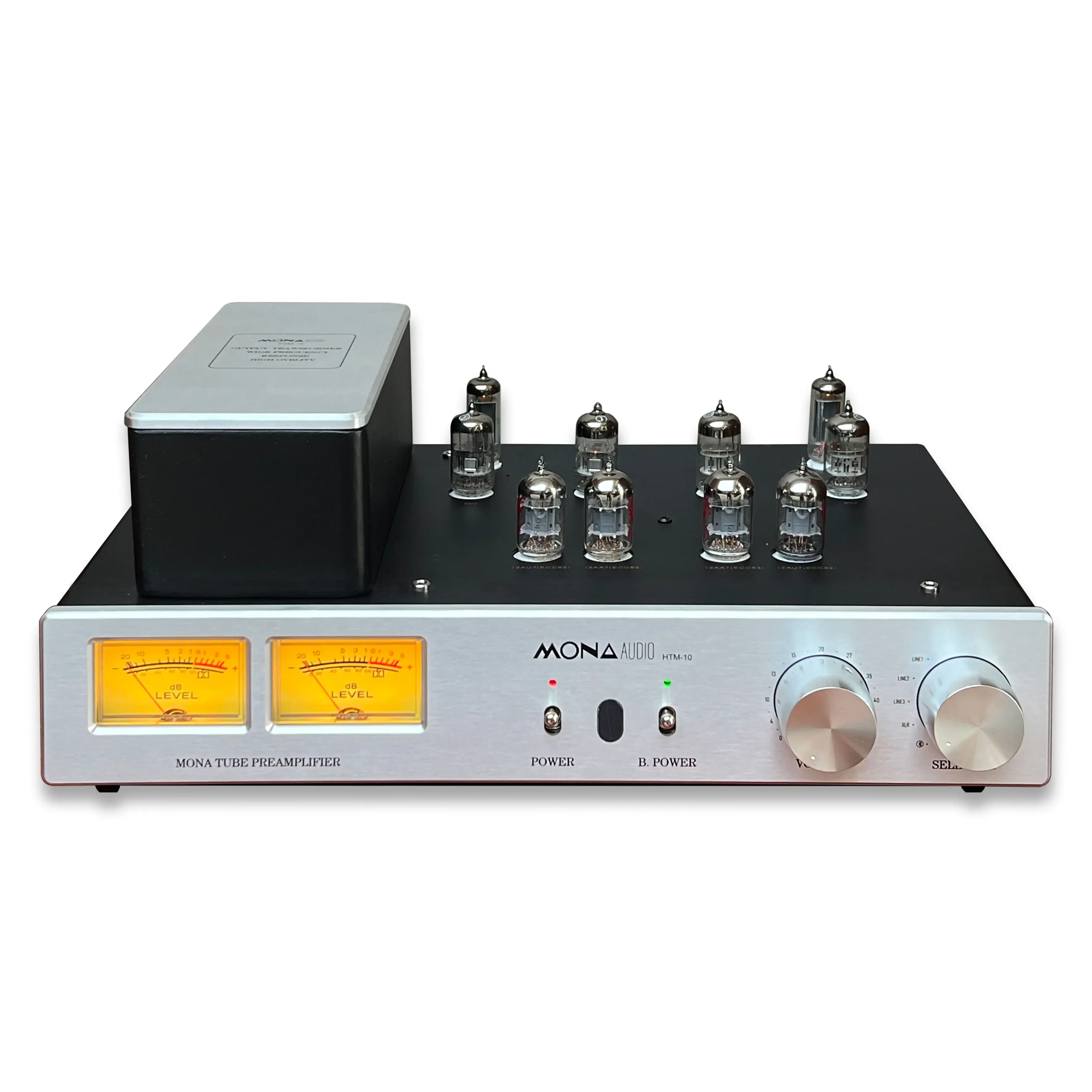 Moan New Upgraded Model ECC82*2 ECC83*2 Vacuum Tube Wadamo Gallbladder Preamplifier Pure Rear Use 5.0 Music Receivers Amplifiers