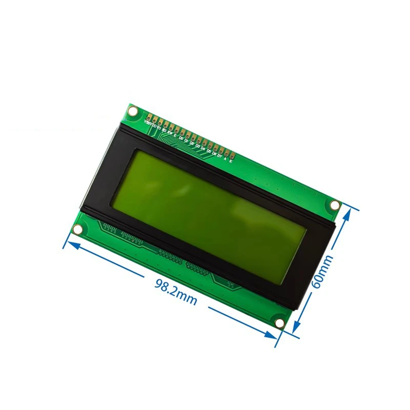 1 قطعة 20X4 LCD2004 LCD 2004A LCD 2004 وحدة LCD 5 فولت شاشة صفراء وخضراء