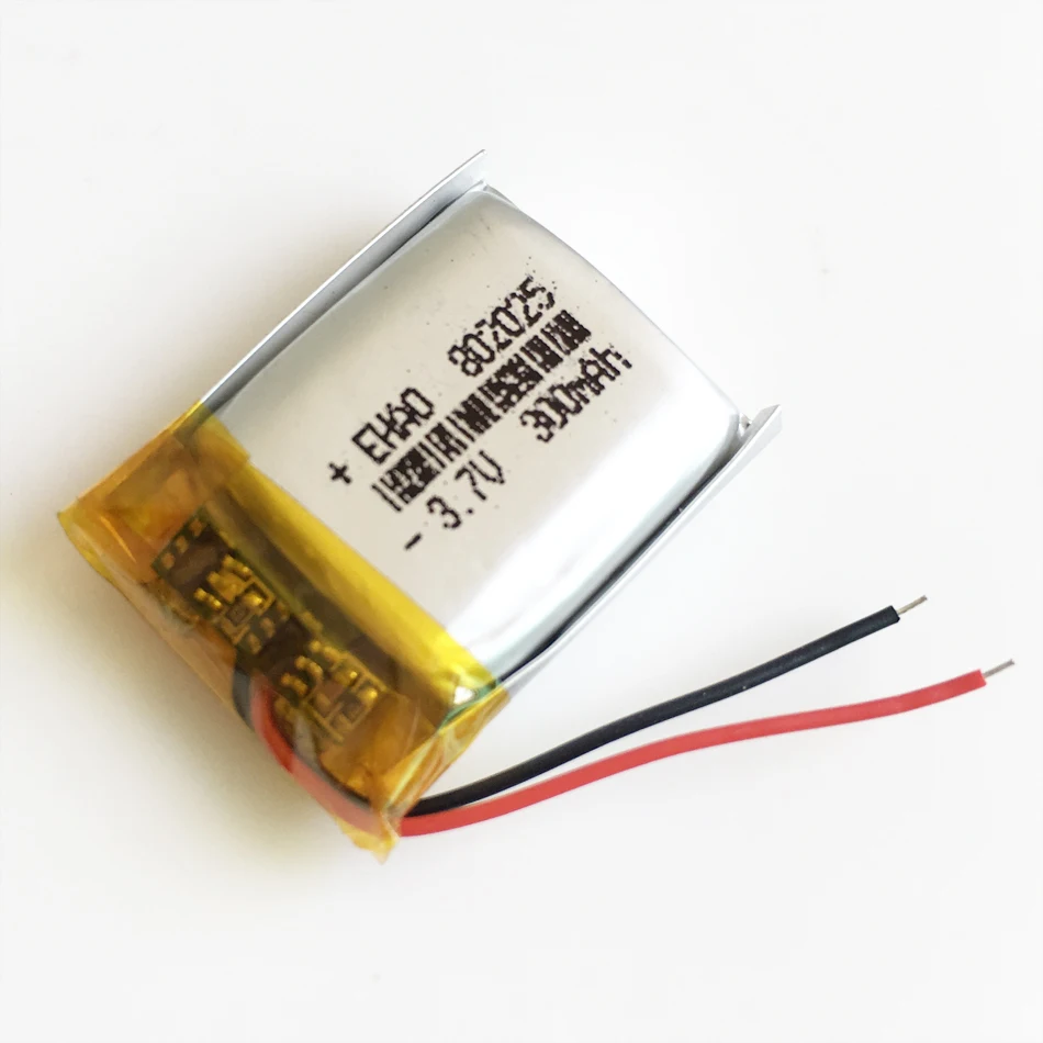 3.7V 350mAh litowo-polimerowa Lipo akumulator 802025 do zestawu słuchawkowego Bluetooth MP3 głośnik mysz zapalniczka wideorejestrator