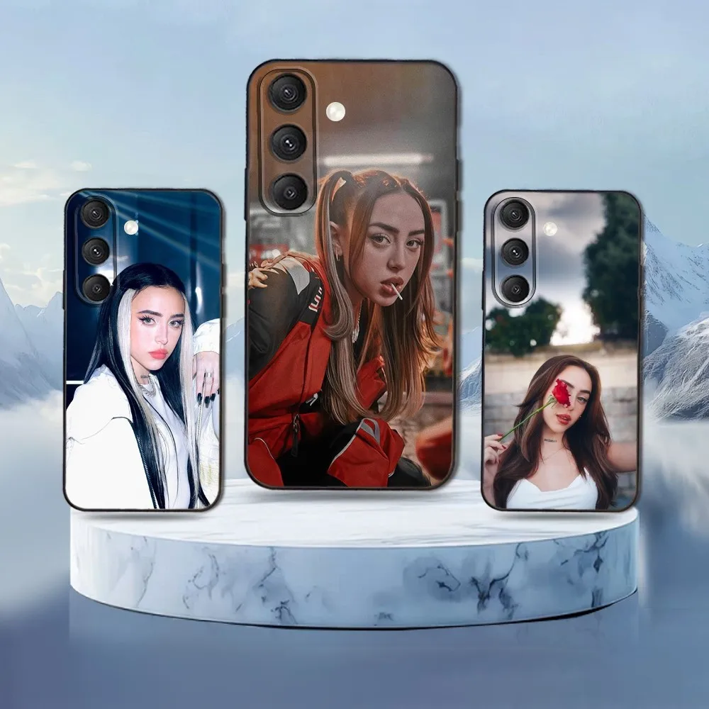 

Singer N-Nicki Nicole Phone Case For Samsung Galaxy S25,S24,S21,S22,S23,S30,Ultra,S20,Plus,Fe,Lite,Note,10,9,5G Black Cover