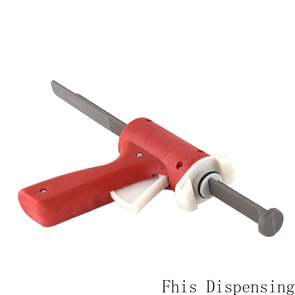 30cc/30ml Single Liquid Manual Red Glue Gun Combination Silicone Glue Tool Adhesive Bonding Extrusion Tool
