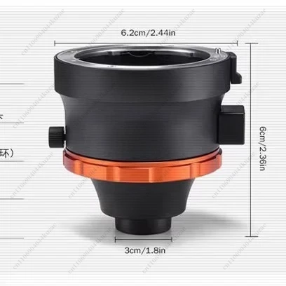 Mobile Phone To SLR Lens Adapter Ring, High-Quality Adapter for Sony E/Nikon F/Canon EF Mounts, Stable Image Transmission