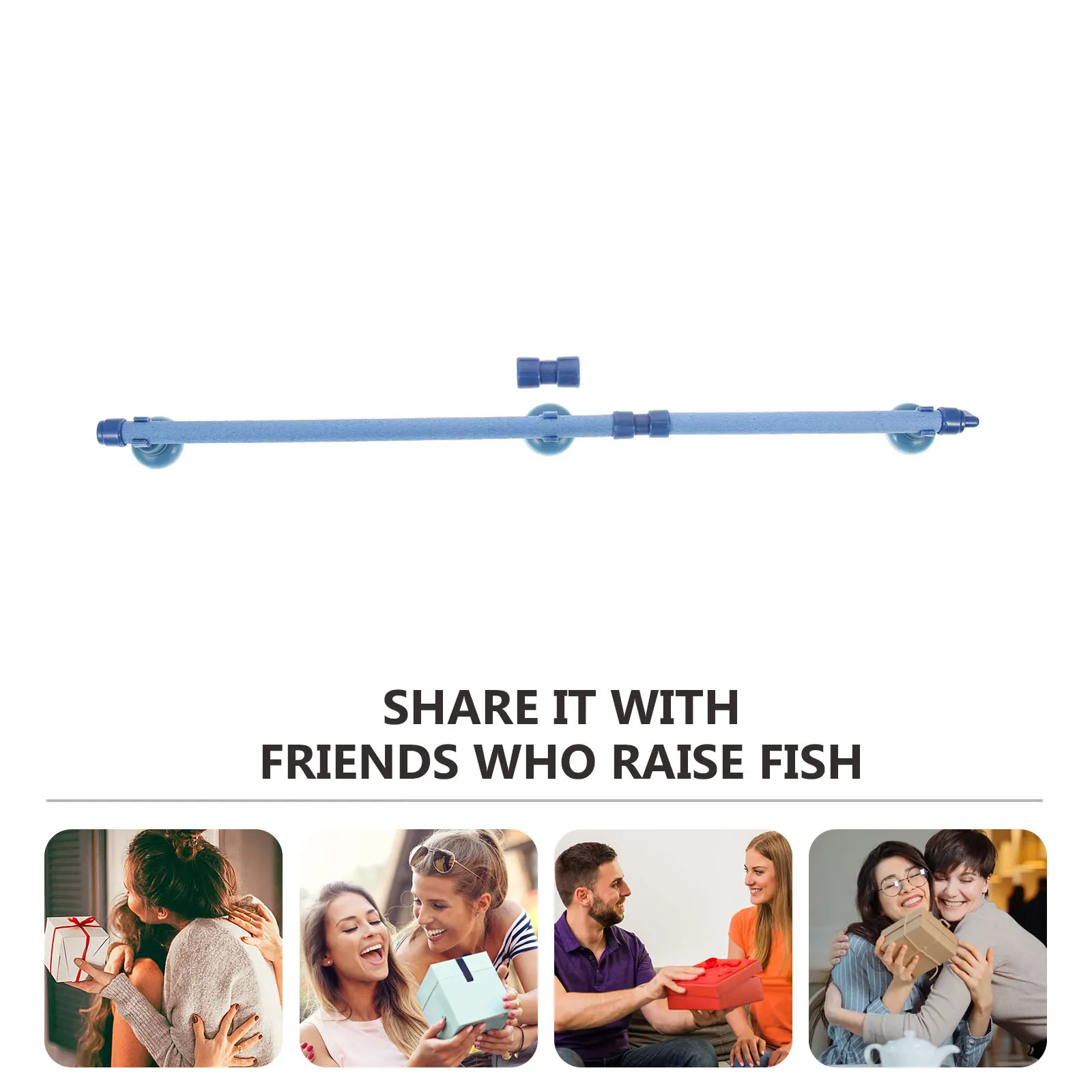 

Aquarium Oxygen Bubble Strip Air Stone Diffuser Bar Practical Freshwater Saltwater Fish Tank Oxygen Stone Bubble Diffuser