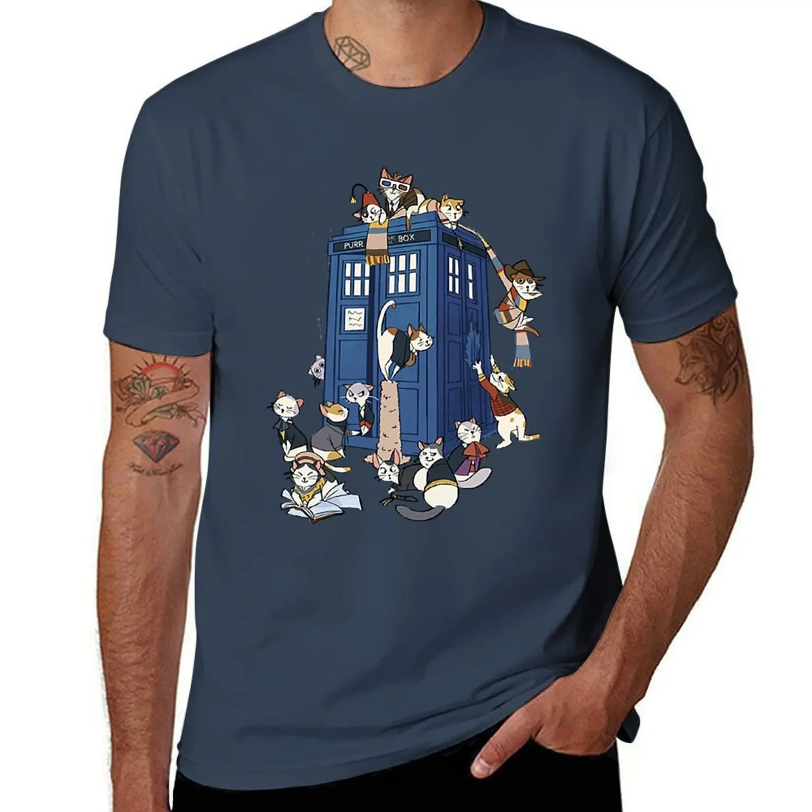 Secret 10th Doctor Gifts Movie Fan T-Shirt T-Shirts lustiges Shirt Baumwolle individuelle T-Shirts T-Shirts personalisierte Kleidung für Männer