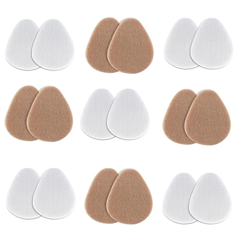 Metatarsal Felt Feet Pads Insert Pads Foot Cushion Pain Relief Forefoot Support Adhesive Foam Foot Cushion Pad for Men and Women