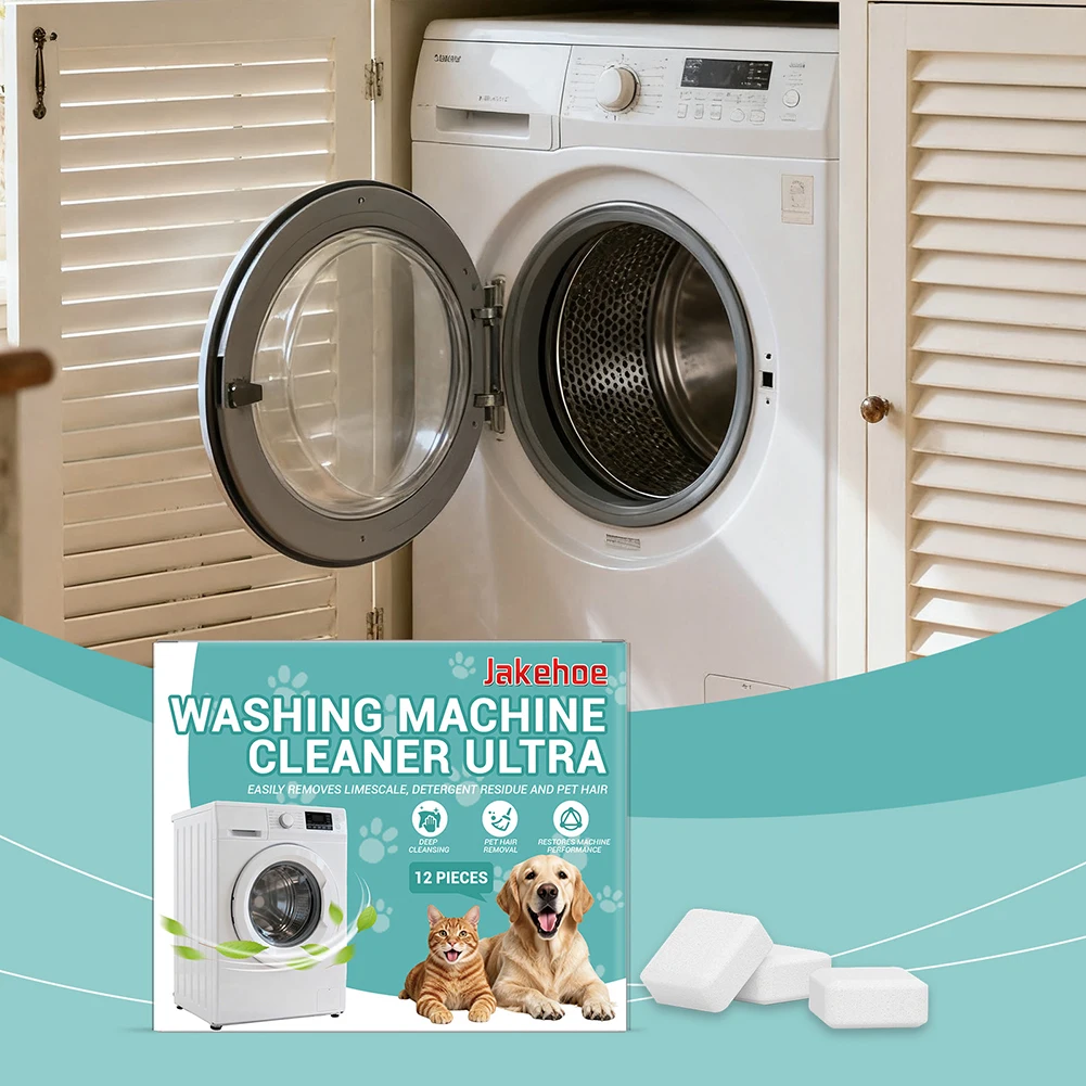 Washing Machine Cleaner Tablets Deeply Cleanses And Removes Hiddens Grime Washing Machine Maintenance Cleaning Tablets For Home