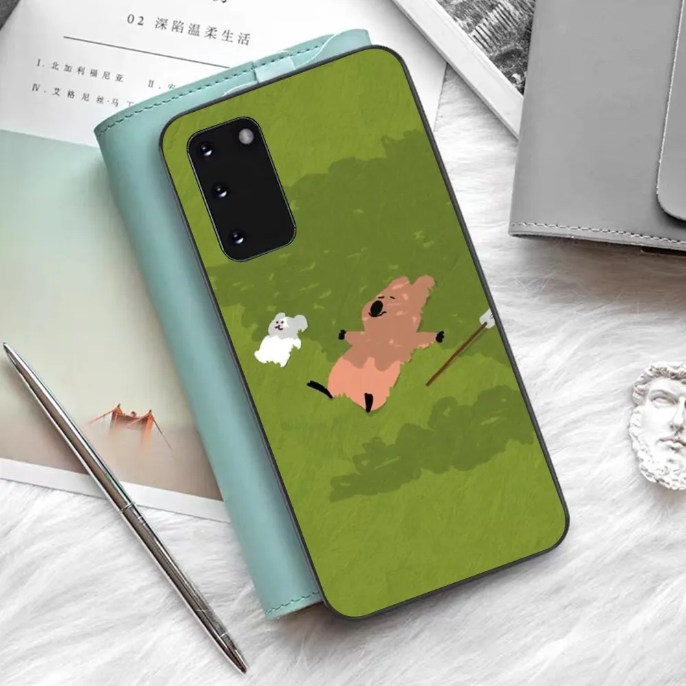 Korea D-Dinotaengs Phone Case For Samsung S 9 10 20 21 22 23 30 23plus lite Ultra FE S10lite Fundas