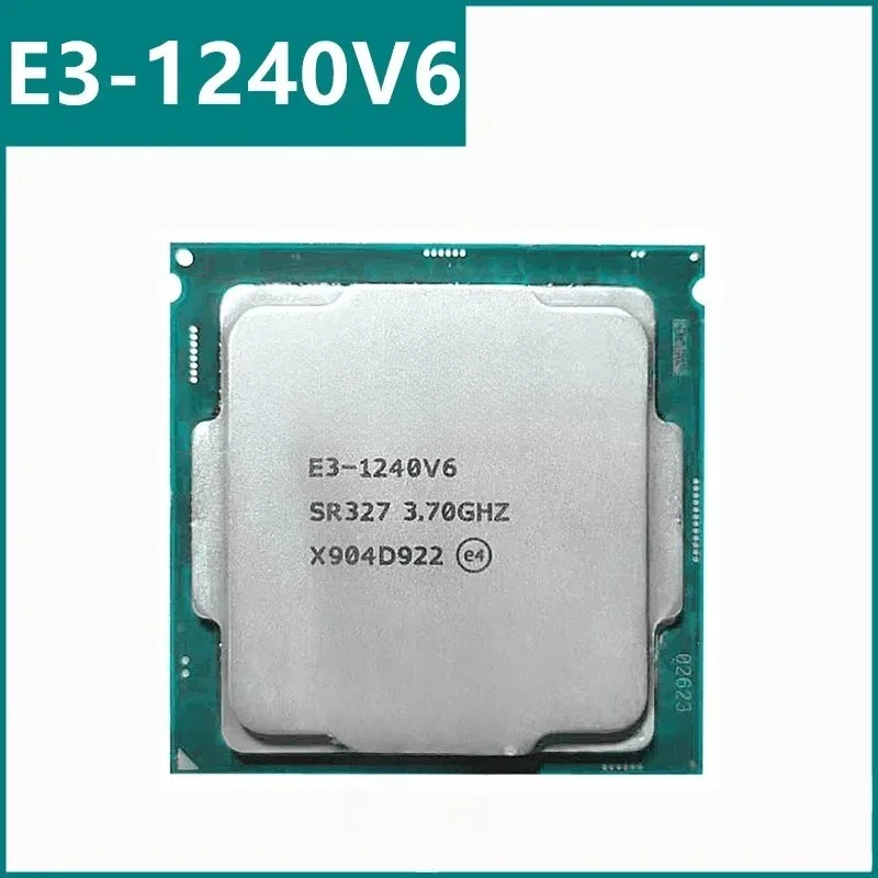 E3-1240V6 CPU 3.70GHz 8M LGA1151 E3-1240 V6 4core E3 1240V6 E3 1240 V6